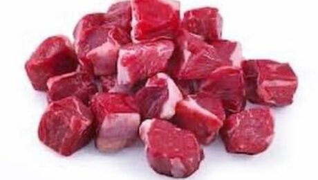 Stew Meat chopped and ready to freeze or use